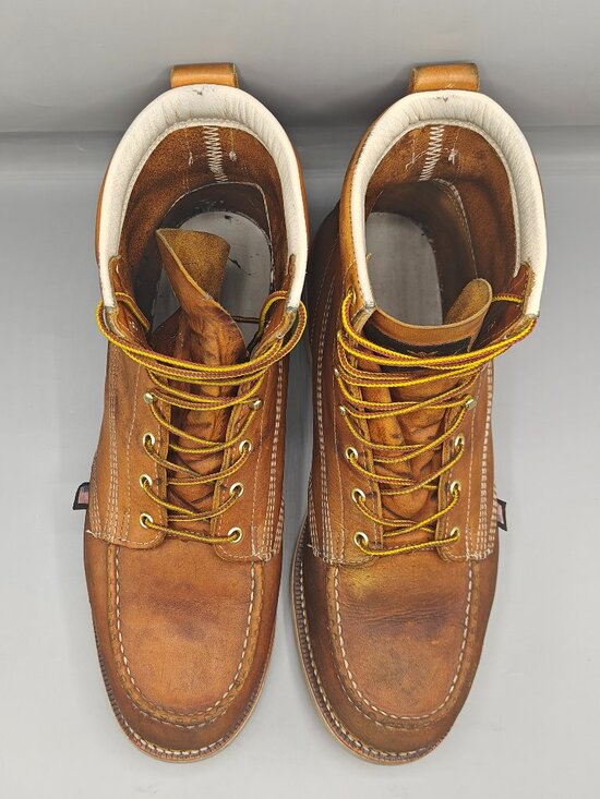 Thorogood American Heritage 6” Moc Toe Men\'s Work Boots 814-4200 Defect 15 EE main image 9